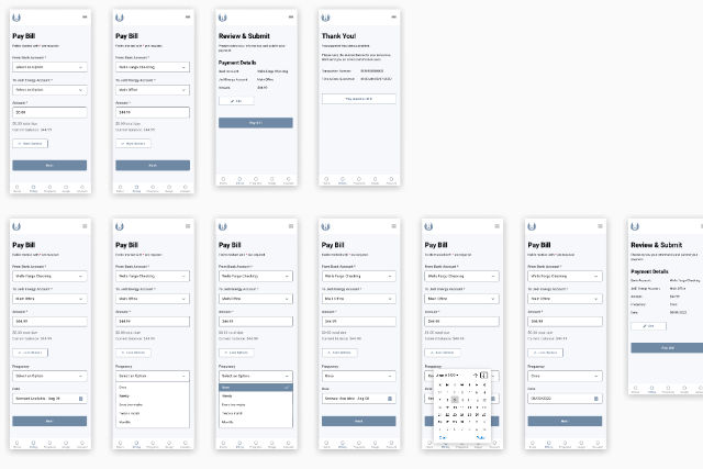 Pay flow example